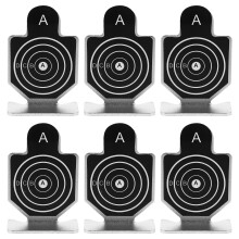 6 Trainings Doelwit Houder Metaal Black