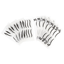 80 Paren Tijdelijke Eye Stickers Dikke Eye Line