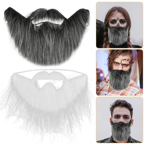 2 Faux Cosplay Kunstmatige Baard 2