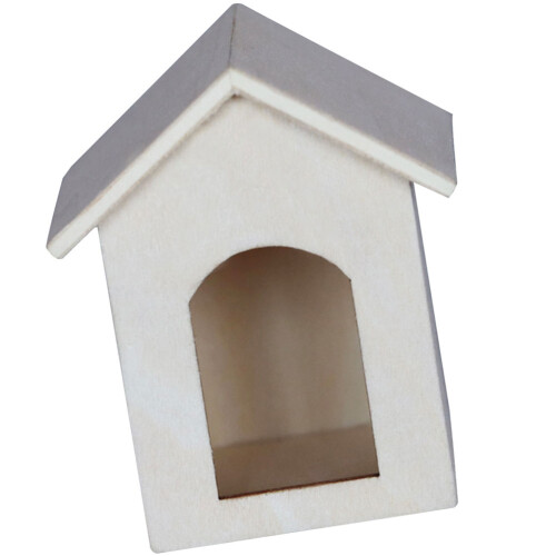 Miniatura Casa In Legno Decorativo Per