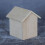 Miniatura Casa In Legno Decorativo Per 10