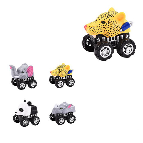 Animal Pull-Back Auto Grappig Educatief Speelgoed Cadeau Voor Kinderen 2
