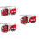 3 Stuks Brandweerwagen Model Speelgoed Kinderen Pull-Back Voertuig 9