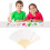 10 Witte Vouwende Handventilator Kinderfeestcadeau Diy 7