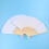 10 Witte Vouwende Handventilator Kinderfeestcadeau Diy 2
