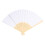 10 Witte Vouwende Handventilator Kinderfeestcadeau Diy 9