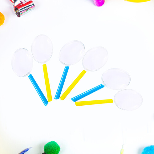 15 Pezzi Ingrandimento 3X Portatile Per Uso Didattico 1