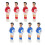 8 Statuetta Tavolo Calcio Balilla In Resina 10