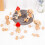 5 Stuks Peg Beweegbare Dierenontwerp Decor 6