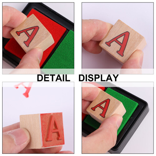 1 Set Stempels Letters Educatief Speelgoed Kinderen 1