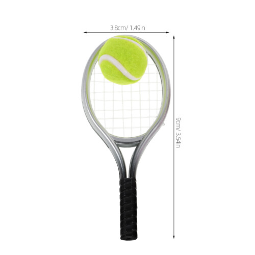 2 Set Mini Racchette Da Tennis E Palline Per Bambini 1