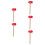 5 Stuks Kinder Speelgoedhamer Lichtgewicht Plastic 4