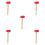 5 Stuks Kinder Speelgoedhamer Lichtgewicht Plastic 9
