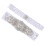 2 Trouwjurk Bruidsschoen Garter Set Wit 5