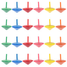 25 Sztuk Drewniana Bawółka-Zwijak Dla Dzieci Losowy Kolor