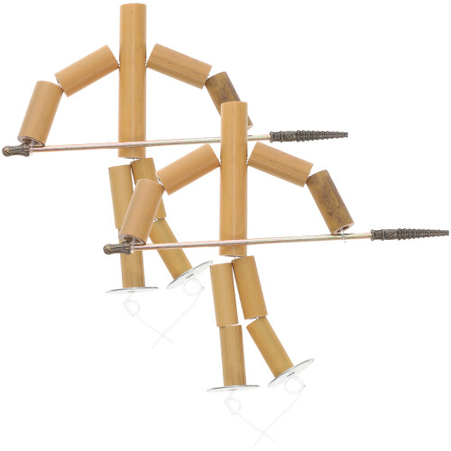 10 Sets Grappig Tafelspel Bamboe Speelgoed Bjd Pk 2