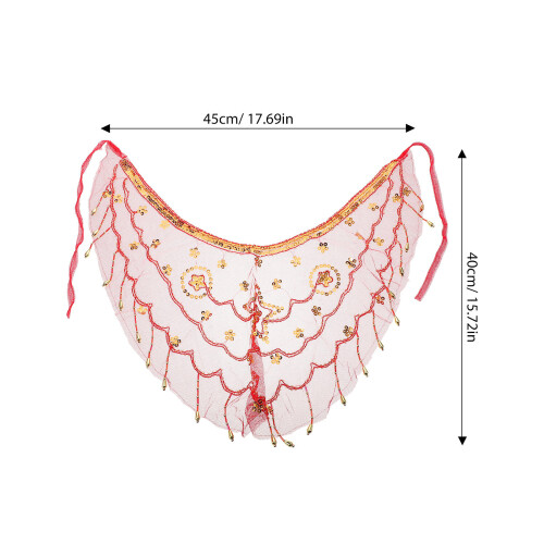 Face Sluier Buikdansen Half Cosplay Accessoire 1