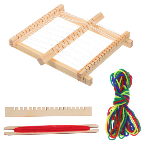 9 Sets Weefgetouw Voor Kinderen: Weefset Met Weefwol 2