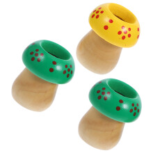 6 Stuks Paddenstoelvormige Roterende Kaleidoscoop Voor Kinderen