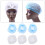 200-Pack -Geweven Bouffant Cap, Gekleurde Hoeden Voor Vrouwen 4