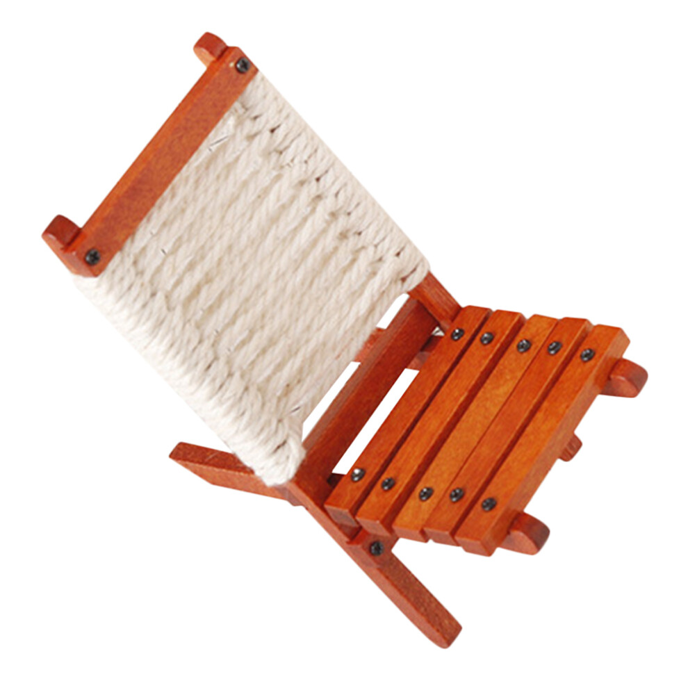 5 Sztuk Miniatury KrzesłA 1/12 Do DemontażU Dla Domku Lalek-image