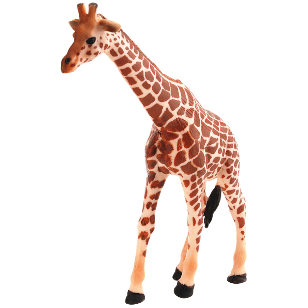 Sztuczna Figurka ŻYrafy, Solidna Dekoracja Dzikiej Przyrody Do Domu-image
