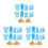 3 Set Miniature Edifici Famosi In Resina 9
