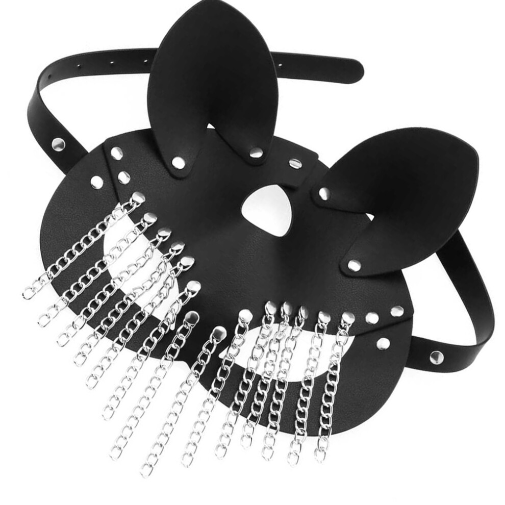 2 Sztuki Maska Punkowska, Balowa, Halloweenowa, Dekoracyjna Na Imprezę-image