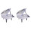 2Pcs -Cabeça 3D Piano De , Brinquedo Educativo 2