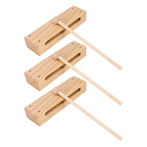3Ensembles Ensemble Instruments De Percussion En Bois Clairs Pour Enfants
