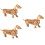3 Unidades Kit -Cabeça 3D Cachorro Para Crianças 7