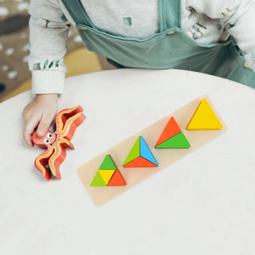 Conjunto De Blocos Geométricas -Cabeça Crianças 1