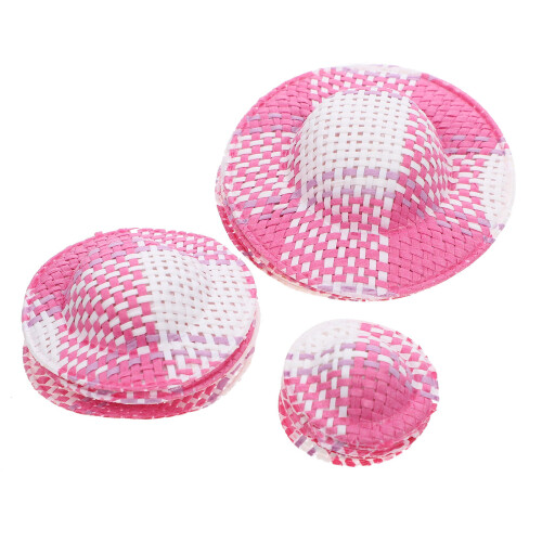 12 Unidades Mini Chapéu Para Acessório De Roupa 2