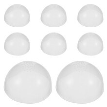 16 Sztuk Silikonowy Czepek Na Peruki Lalek, Obwód 20-21,5 Cm