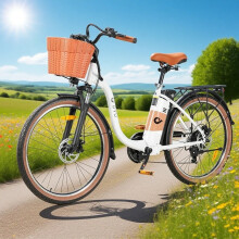 DYU C6PRO 26" Electric Bike 250W15.6AH E-City bike