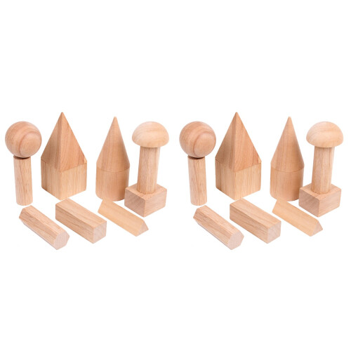 24 Peças Blocos Geométricos Cone 1