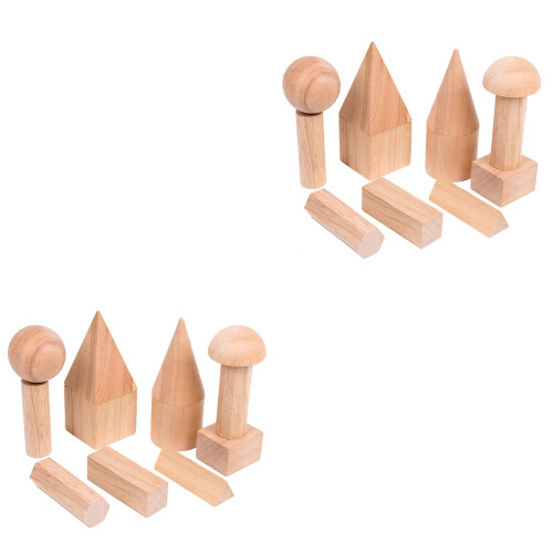 24 Peças Blocos Geométricos Cone 2