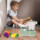 Conjunto De Mini Espremedor Com Legumes Plástico E 10