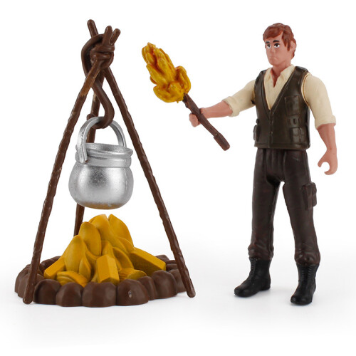 1 Conjunto De Figurinhas Estáticas Para Paisagem De 2
