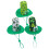 3Pcs Chapéus De Poliéster Para , Acessórios Para DIY 1