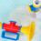 1 Brinquedo Plástico Forma De Trompete Musical Infantil 11