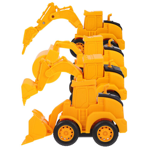 4 Unidades Carregadora Simulação Brinquedo