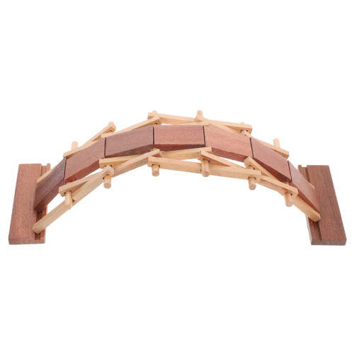 4Pcs Montagem Ponte Brinquedo Educativo DIY