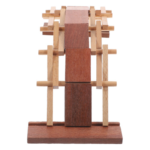 4Pcs Montagem Ponte Brinquedo Educativo DIY 1