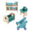 1Conjunto Mini Móveis De E Azul Para Decoração Infantil 11