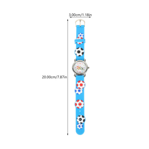 Relógio Com Design 3D De De Futebol 2