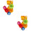 2Conjuntos Kit Blocos De Multicoloridos Para E 6