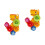 2Conjuntos Kit Blocos De Multicoloridos Para E 4