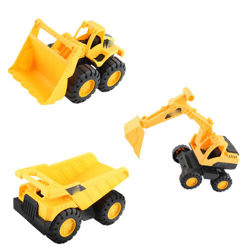 3Pcs Praia Bebê Caminhão Plástico Carro -