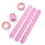 pulseira unicórnio com silicone rosa para e presente 11